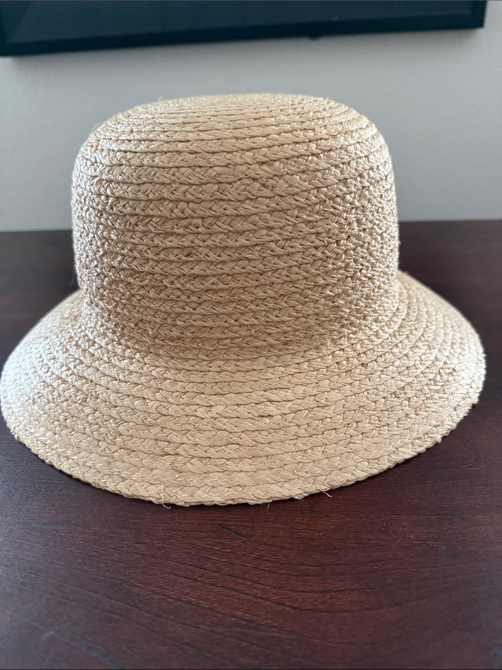 J.Crew Natural Raffia Straw Sunhat